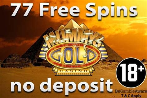 mummys gold casino 77 free spins